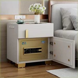 스마트 금고 가정용 호텔 지문인식 개인 보관함 암호 협탁