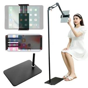 태블릿 스마트폰 스탠드 거치대 1개 홀더 침대옆 거실 체육관 교육용 대형 받침대 175cm