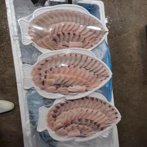 완도 자연산 대삼치 한마리 삼치회(4kg) 사시미750g(양념장,조미김 포함)