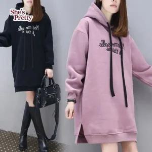 [하프클럽/쉬즈프리티]로제후드롱원피스