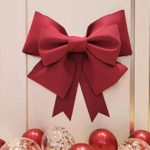 웨딩카장식 대왕 대형 웨딩카 리본 데코