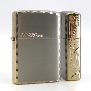 카자리코 ZORRO 지포형 오일 라이터 기름라이타 고급 심플 선물용