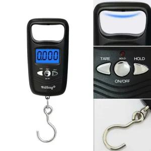 [제이프로젝]50KG 측정 핸드 캐리어 저울 다용도 휴대 고리 손저울 고리저울작은저울 휴대용가방저울 휴대