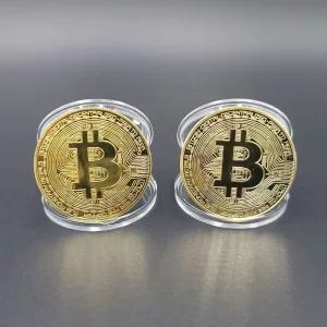 비트코인 금속 코인 모형 주화 동전 선물용 굿즈
