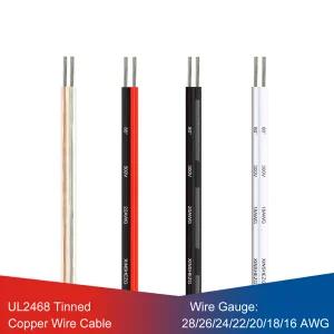 호환 전기 와이어 스피커 케이블 전선가리개 24 26 28 AWG 2 핀 코어 1m Led 12V 220V Rgb 구리 전원 투명