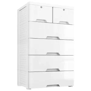 플라스틱서랍장 5단 옷장 정리함 안방 원룸 수납장 수납 현대 아트박스보노하우스 조립 정리