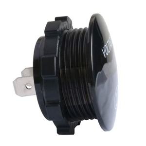 2X 배터리 용량 디스플레이 전압계 LED 디지털 측정기 터치 온 오프 스위치 자동차 오토바이 DC 3V-35V 녹