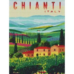 [콩심팥심]하모니아트 보석십자수 30x40 키안티 포도밭