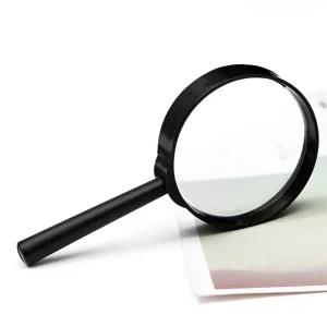 대형 돋보기 노안 확대경 손잡이 관찰용 돋보기