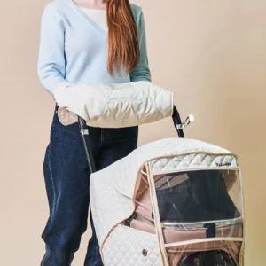 강아지 유모차 겨울 핸드머프 1P 일체형 커버 보온 유모차장갑 유모차손잡이커버 유머차워머