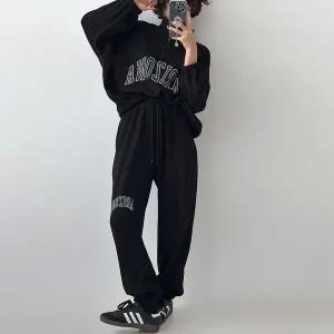 [하프클럽/]여자 셋업 운동복 아노락 봄맨투맨 조거핏 바지 세트