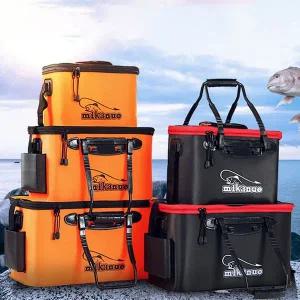 [콩심팥심]사이드 포켓 살림통 낚시 보조가방 밑밥통 미끼통