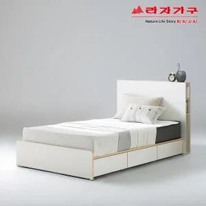 라자가구 리브 린트 LED 수납 SS 침대(매트제외) RSL012