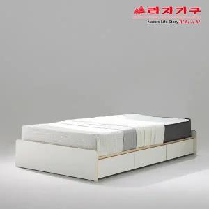 라자가구 리브 린트 노헤드 수납 SS 침대(매트제외) RSL011