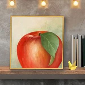 사과 풍수 그림 액자 돈들어오는 부자되는 50goldAL1 (W2A33E1)