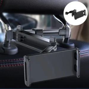 헤드레스트 3단 거치대 차량 뒷자석 핸드폰거치대