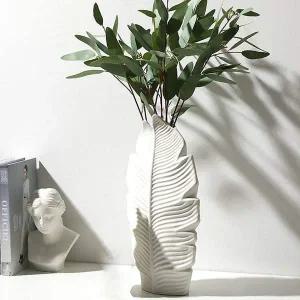 [콩심팥심]꽃병 도자기 플라워오브제 세라믹꽃병 빈티지화병 오브제꽃병