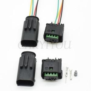 1Set TE Tyco AMP 4 핀 남성 여성 방수 산소 센서 AV 비디오 오디오 플러그 BMW 자동 커넥터 1- 967640 -1