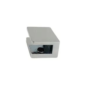 사각 유리브라켓 대형 두께 12mm욕실선반고정 화장실선반고정 고정브라켓