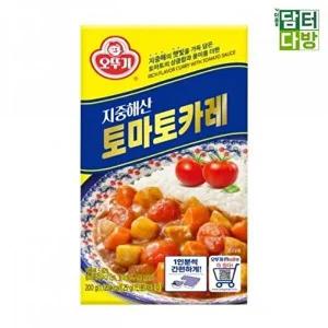 고품질 x 4개 카레 200g 오뚜기 지중해산 토마토 고형 지중해 지중해산 오뚜기카형 카형 WFGRLW1