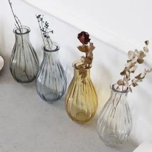 [콩심팥심]미니꽃병 한송이 화병 디퓨저병 다용도 장식용 유리병