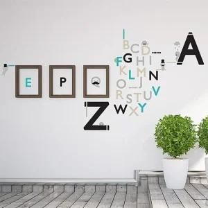 알파벳놀이 디자인스티커 시트지 벽지 포인트스티커 (W313184)
