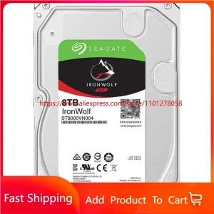 Seagate 내장 하드 드라이브 8TB ST8000VN004 3.5 인치 6Gbps 7200RPM 256MB 캐시