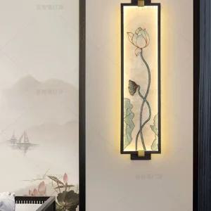 동양화 벽조명 갤러리 한옥 모던 액자 인테리어 무드등