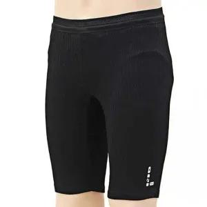 러닝 반바지 타이즈 블랙 부드러운 폴리에스테르