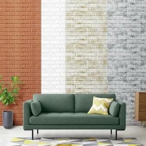 블럭아이 9.5M 곰팡이벽지 단열 폼블럭 방한시트 보온 (WE7933C)