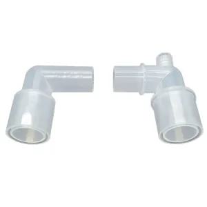 커넥터 외부 기관 수 모양의 삽관 마취 90도 팔꿈치 장비 내부 L 회로 반려동물용품