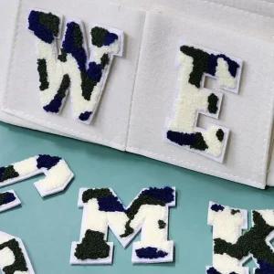 알파벳패치세트카모 티셔츠패치 바지꾸미기 모자꾸미기