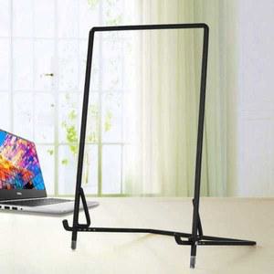 대형액자받침대 사진 결혼식 전시 선반 28x41x5cm 전시회 검정색