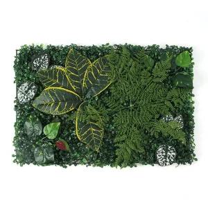 비타리토 벽장식 인조잔디 60x40cm 크로톤 인테리어 조립 조경용 모조 시공용 조경 인공 매트 조립식