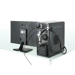 컴퓨터 도난방지 와이어 잠금 키타입잠금홀더 자물쇠 잠금장치