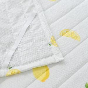 [프로셀러] 레몬 여름 침대 밴딩 패드 Q 단품 시어서커 카페트