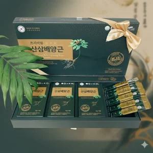 산삼배양근액 홍삼 사포닌 산삼배양근 진액 효능 먹는법 스틱