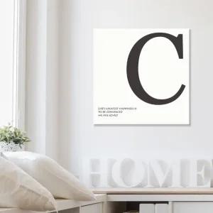 ( 출고옵션 - 35X35cm ) 포인트 캔버스액자 모던 타이 (WF16797)