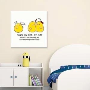 ( 출고옵션 - 25X25cm ) 아이방 꾸미기용 캔버스액자 (WF167A2)