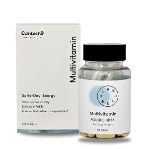 캔틴나인 멀티비타민 서퍼데이 에너지 1100mg x 60정, 1개