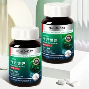 뉴트리디데이 아연 셀렌 해조혼합분말  60정 X2