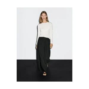 MASSIMO DUTTI 크루넥 울 블렌드 니트 스웨터 05666580712 1735632