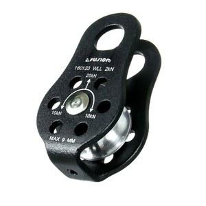 퓨전 클라이밍 누로 풀리 키트, 집라인, 야외 알루미늄 비상 플레이트 클라이밍, 복구 견인, 오프로드 듀티, 헤비 20kN 사이드 고정 활동용