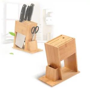 [콩심팥심]원목 주방칼 블럭 식칼 꽂이 보관 수납 정리 거치대 칼정리