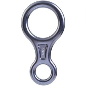 PROND 터미널 8 디센더, 클라이밍 알루미늄 피규어 8 디센더 리깅 플레이트 헤비 듀티, 야외 클라이밍 라펠 기어 다운힐 링 장비 및 벨레이 장치용 35K 알루미늄 합금 디센더