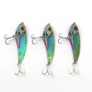 [셀러에이드]루어낚시 메탈 바이브 3p세트 18g 바다 가짜미끼