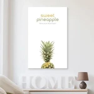 ( 출고옵션 - 25X25cm ) 북유럽감성 캔버스액자 스윗 (WF167E8)