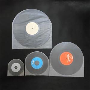 50피스 비닐 레코드 보호기 정전기 방지 LP 봉투 내부 외부 플라스틱 슬리브 투명 커버 컨테이너 7/10/12