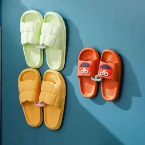 욕실 슬리퍼 정리대 모자 걸이 실내화 보관함 소품 정리함 (WFKMARG)