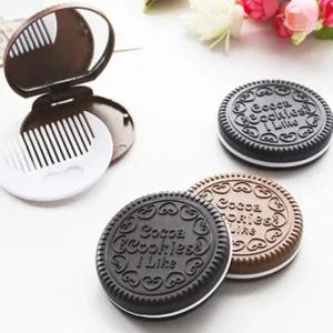 휴대용 초콜렛빗 초콜렛 개별포장 휴대용손 세트 쿠키빗 거울 빗 판촉물 손